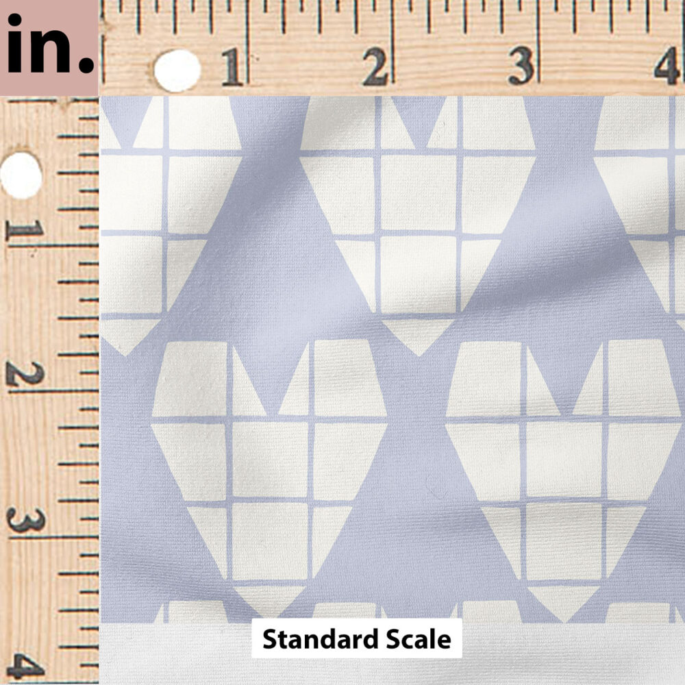 Ruler Scale for Origami (Plain Halogen Blue) by Hufton Studio